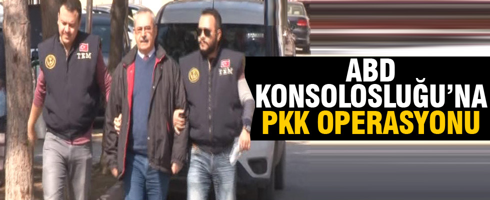 ABD'de Konsolosluğu'na operasyon