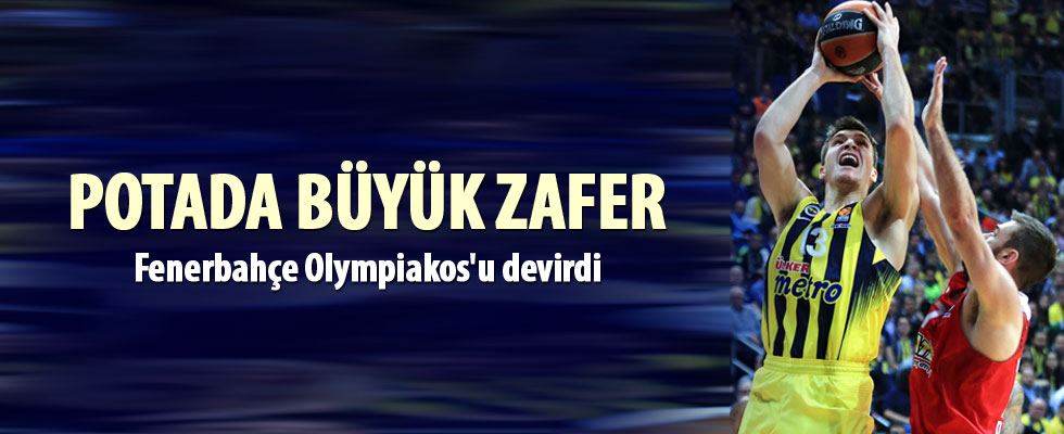 Fenerbahçe Euroleague'de Olympiakos'u devirdi