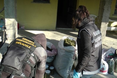 Sakarya'da 24 Kilogram Kubar Esrar Ele Geçirildi
