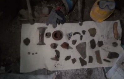 Tarihi Surlarda Kaçak Kazı Yapan Şahıs Yakalandı