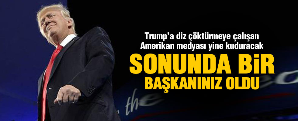 Trump: Sahte habere karşı savaş yürütüyoruz