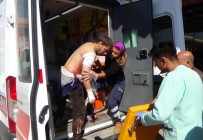 El Bab'da İntihar Saldırısında Yaralanan Suriyeliler Kilis'e Getiriliyor