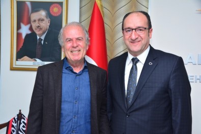Mustafa Denizli'den Başkan Ünlü'ye Ziyaret