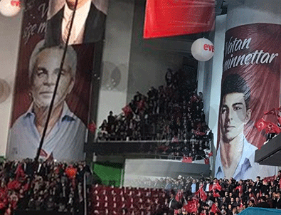Ankara Arena'da hüzne boğan detay