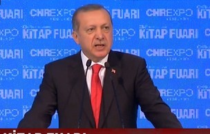 Erdoğan CNR Kitap Fuarı'nda konuştu!