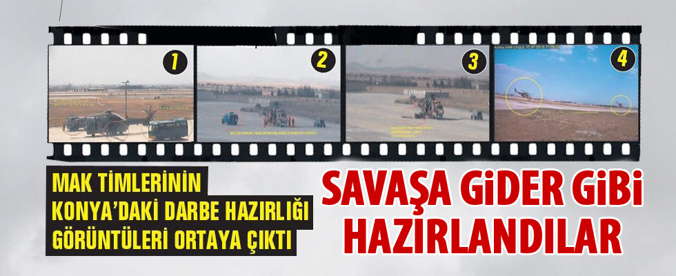 Dakika dakika ihanet hazırlığı