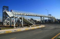 KOCAELİ KİTAP FUARI - Fuar Merkezi Yaya Köprüsünde Çalışmalar Sürüyor