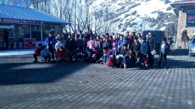 GKV'liler Kayseri Erciyes Kayak Eğitim Kampında
