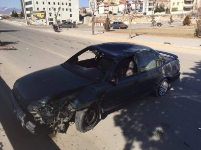 Karaman'da Otomobil Takla Attı Açıklaması 1 Yaralı