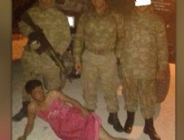 Mehmetçik El Bab'da askılı elbiseli terörist yakaladı