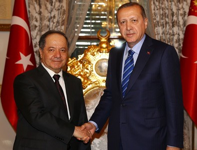 Cumhurbaşkanı Erdoğan'ın Barzani'yi kabulü