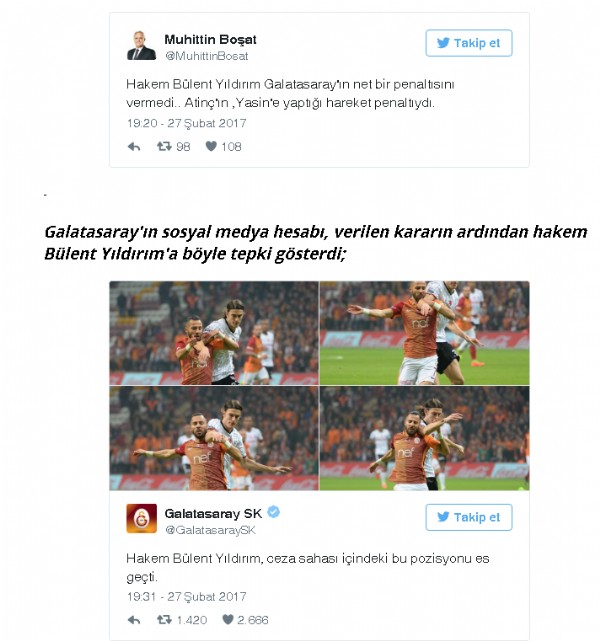 Arena'da penaltı tartışması
