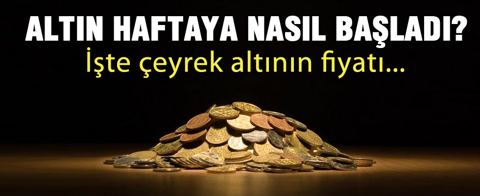 Çeyrek altın ve altın fiyatları 27.02.2017