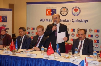 Başkan Gümrükçüoğlu AB Mali Yardımları Çalıştayı'nda Konuştu