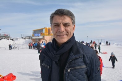 Kaymakam Özkan'dan Nemrut Kayak Merkezine Ziyaret