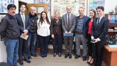 AB Konsolos Temsilcileri KGD'yi Ziyaret Etti