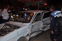 İLKAY - Adana'da Trafik Kazası Açıklaması 5 Yaralı