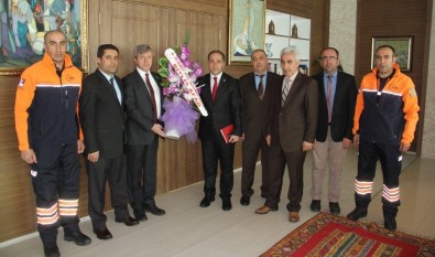 AFAD'dan Belediye Başkan Vekili Çınar'a Ziyaret
