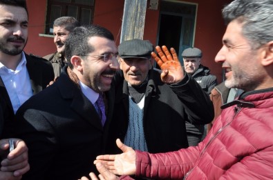 AK Parti İl Başkanı Adem Çalkın'a Sevgi Seli