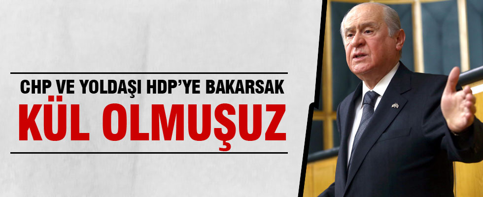 Devlet Bahçeli'den CHP ve HDP'ye eleştiri