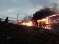 Malatya'da Bağ Evi Yangını
