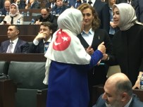 RAVZA KAVAKÇI KAN - Milletvekilinden Türk Bayraklı Mesaj