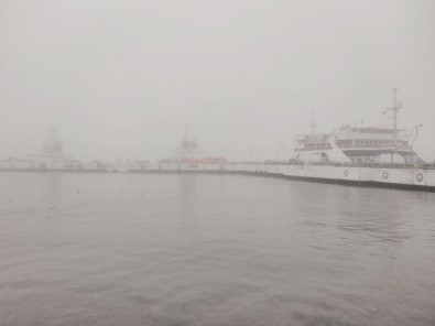 Sis deniz ulaşımını vurdu