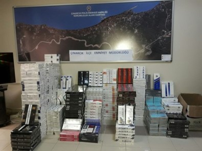 Yalova'da 9 Bin Paket Kaçak Sigara Ele Geçirildi