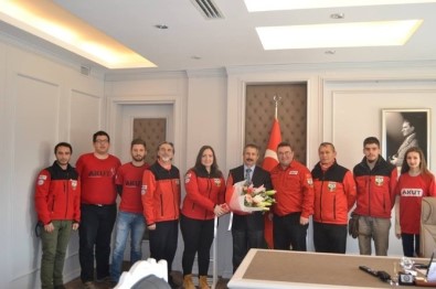 AKUT'tan İl Emniyet Müdürü Engin Dinç'e Ziyaret