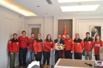 OSMAN ALTıNTAŞ - AKUT'tan İl Emniyet Müdürü Engin Dinç'e Ziyaret