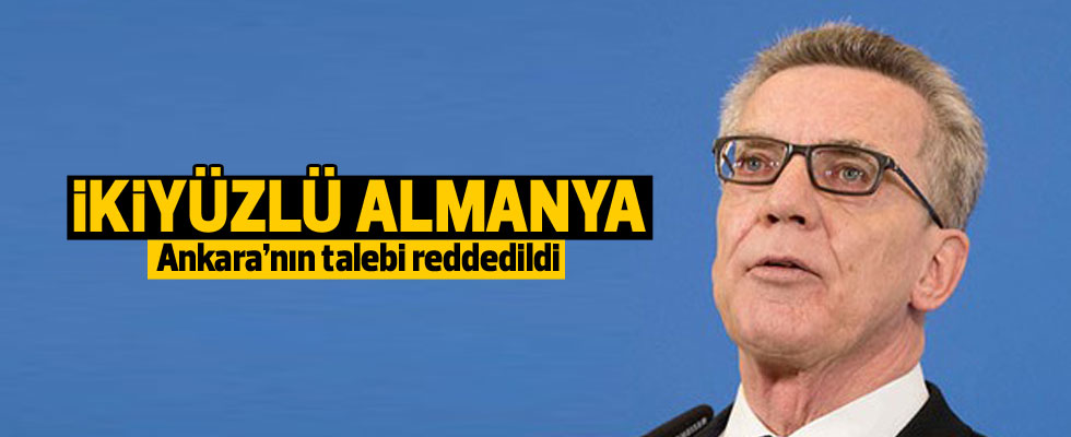 Almanya'dan Türkiye'ye olumsuz cevap