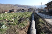 ALTıNDERE - Altındere'de Alt Yapı Çalışmaları Devam Ediyor