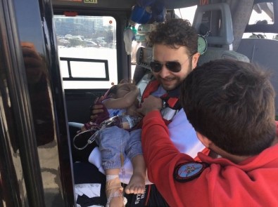 Ambulans Helikopterler 2 Yaşındaki Kız Çocuğu İçin Havalandı