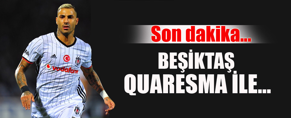 Beşiktaş'ta flaş Ricardo Quaresma gelişmesi