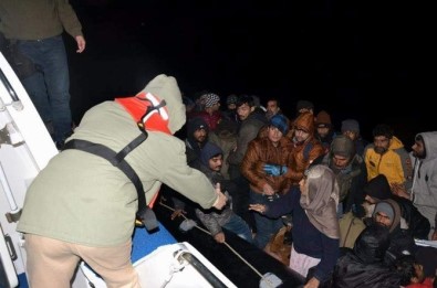 Bodrum'da 56 Kaçak Göçmen Yakalandı