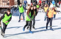 BUZ PATENİ - Büyükşehir'den Buz Pateni Eğitimi