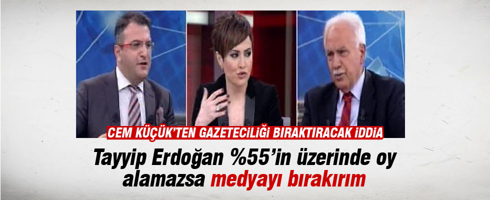 Cem Küçük'ten gazeteciliği bıraktıracak iddia