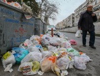 GENEL İŞ SENDIKASı - İzmir Karabağlar'da çöpler toplanmıyor