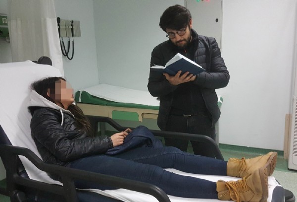 Yardıma gitti canından oluyordu