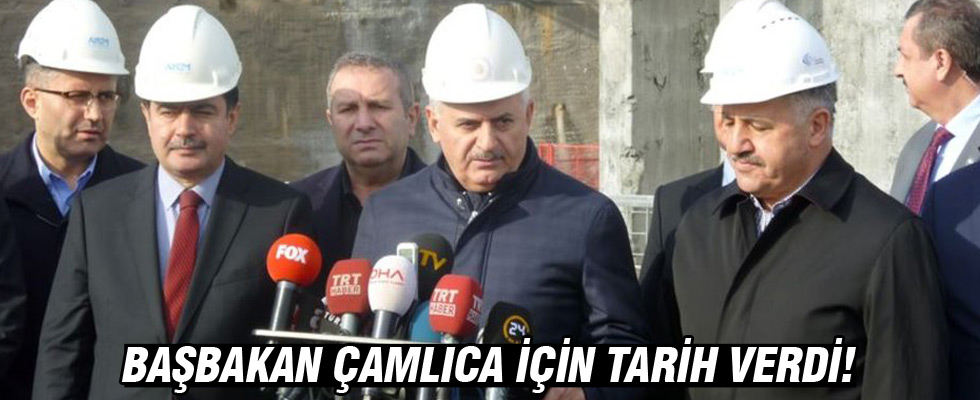 Başbakan Yıldırım Çamlıca TV-Radyo kulesini ziyaret etti