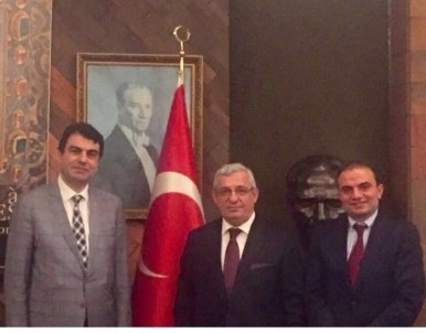 Erzurum Barosu Genel Sekreteri Şenpolat,  Paris Büyükelçisini Ziyaret Etti