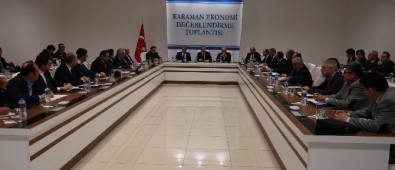 Karaman Ekonomi Değerlendirme Toplantısı Yapıldı