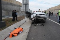 OSMAN GAZİ KÖPRÜSÜ - Osman Gazi Köprüsü'nde Trafik Kazası Açıklaması 1 Ölü, 4 Yaralı