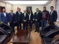 TAHSIN KURTBEYOĞLU - SÖGİAD'ın Yeni Yönetiminden Kaymakam Kurtbeyoğlu'na Ziyaret