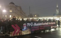 Viyana'da 'Anti Faşist' Gösterisi