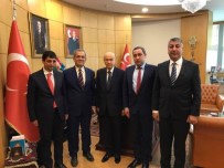 İBRAHİM ASLAN - AGAD Başkanı İbrahim Aslan'dan MHP Genel Başkanı Devlet Bahçeli'ye Ziyaret