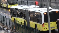 METROBÜS YOLU - İstanbul'da Metrobüs Kazası Açıklaması 7 Yaralı