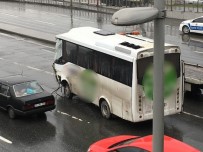 METROBÜS YOLU - Küçükçekmece'de Metrobüs Kazası Açıklaması 7 Yaralı
