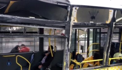 Servis Aracı Metrobüse Çarptı Açıklaması Yaralılar Var