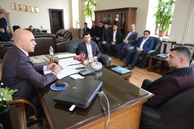 Ak Parti Yakutiye Gençlik Kolları'ndan Başkan Korkut'a Ziyaret